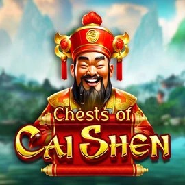 Chests of Cai Shen by Pragmatic Play, showcased at lataamocasinos.com – game logo