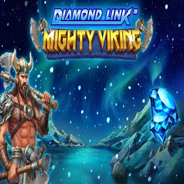 Diamond Link Mighty Viking slot icon by Greentube, available at Lataamo Casino